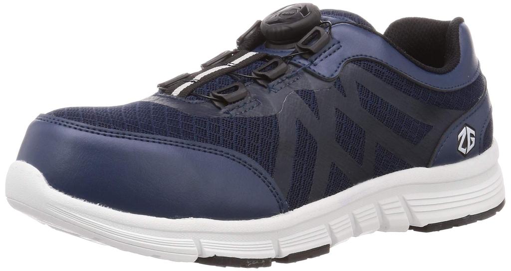 nobuoka Safety Sneakers with Toe ATOP Dial Size 28cm co-cos Cap, System, Lightweight, ZG, Men's, Navy,