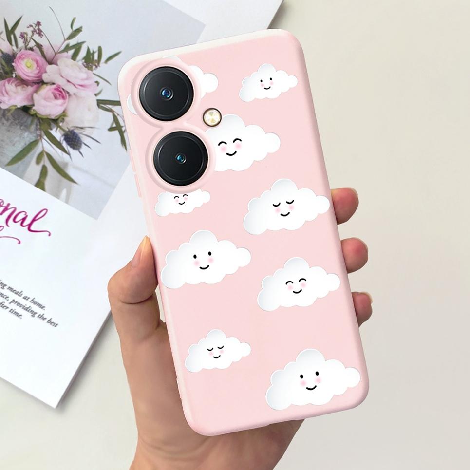 Soft Silicone Covers For Vivo Y27 Y36 4G 5G Case Bumper Shell Cartoon Child Fashion Soft TPU Silicone Etui For Vivo Y36 5G Y 27