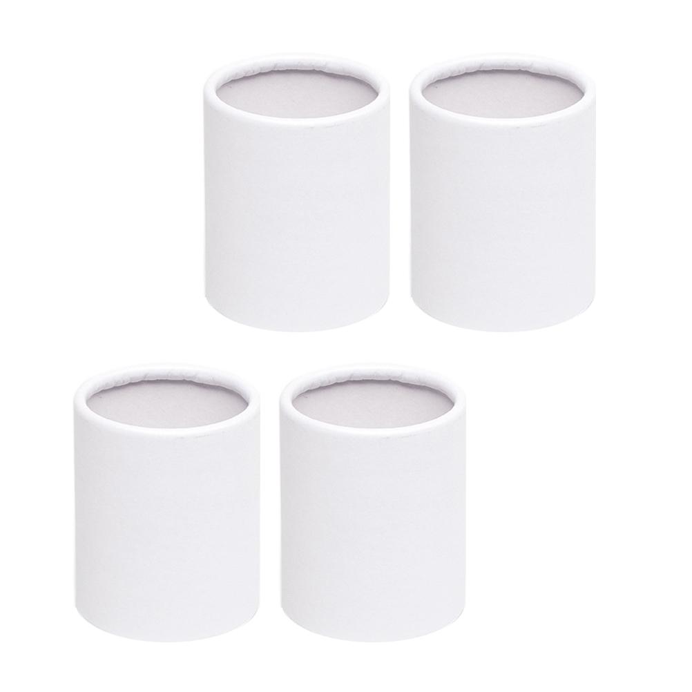4 Pcs Hug Bucket Decor Round Bouquet Paper Boxes Flower Packaging Vase Present Cardboard Cylinder Small Bride Flowers