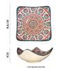 Yangge Moroccan Ceramic 4-inch Snack & Sauce Dishes (5-Pack)