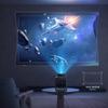 CrossV1 HY500 4K Android Projector, 1080P HD, Wireless Screen Mirroring, Portable for Home & Outdoor Use.