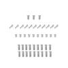 71Pcs Oboe Repair Tool Sets Maintenance Parts Threaded Rod Screws Oboe Replacement Parts Woodwind Accessories