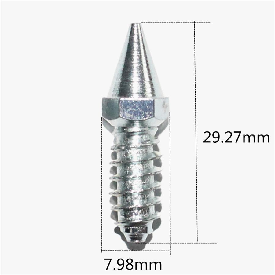 50 Pcs Universal Steel Car SUV Motorcycle Anti Slip Screw Stud Wheel Tire Spike