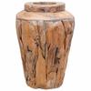vidaXL Deko-Vase 40 X 60 Cm Massivholz Teak