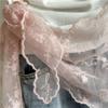 Trend Floral Embroidery Women's Lace Belt Versatile Korean Version Hem Skirt Triangle Scarf Women's Pants Waist Decorative