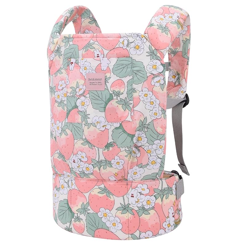 

[Baby Amour]Мини-кенгуру Bebamour для кукол, кенгуру для кукол Изготовлено из хлопка, 2 способа удержания, детали Osewa для игрового домика для кукол День рождения