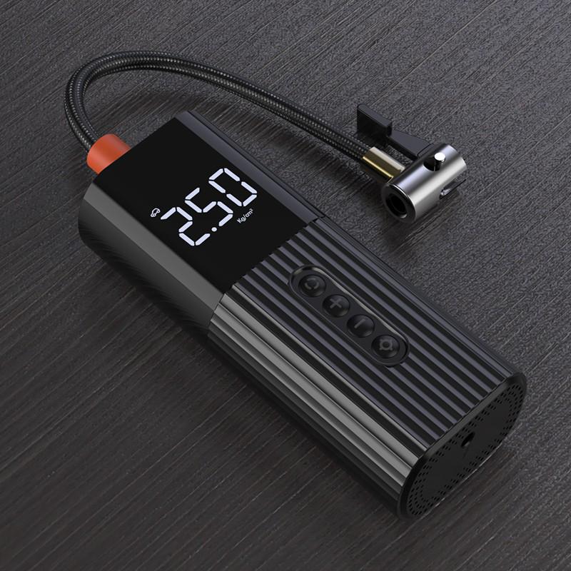 Car Tire Air Pump  Mini Portable Air Compressor Wire High Pressure Inflatable Pump  Tyre Inflator  For Car Bicycle Balls