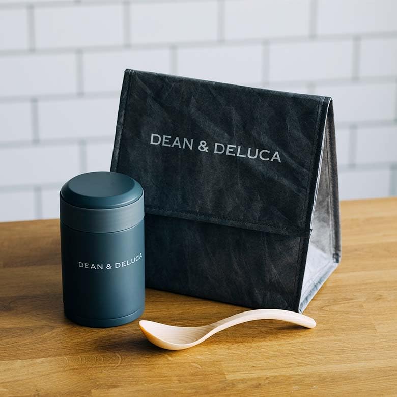 DEAN & DELUCA Soup Lunch Bag, Charcoal Gray