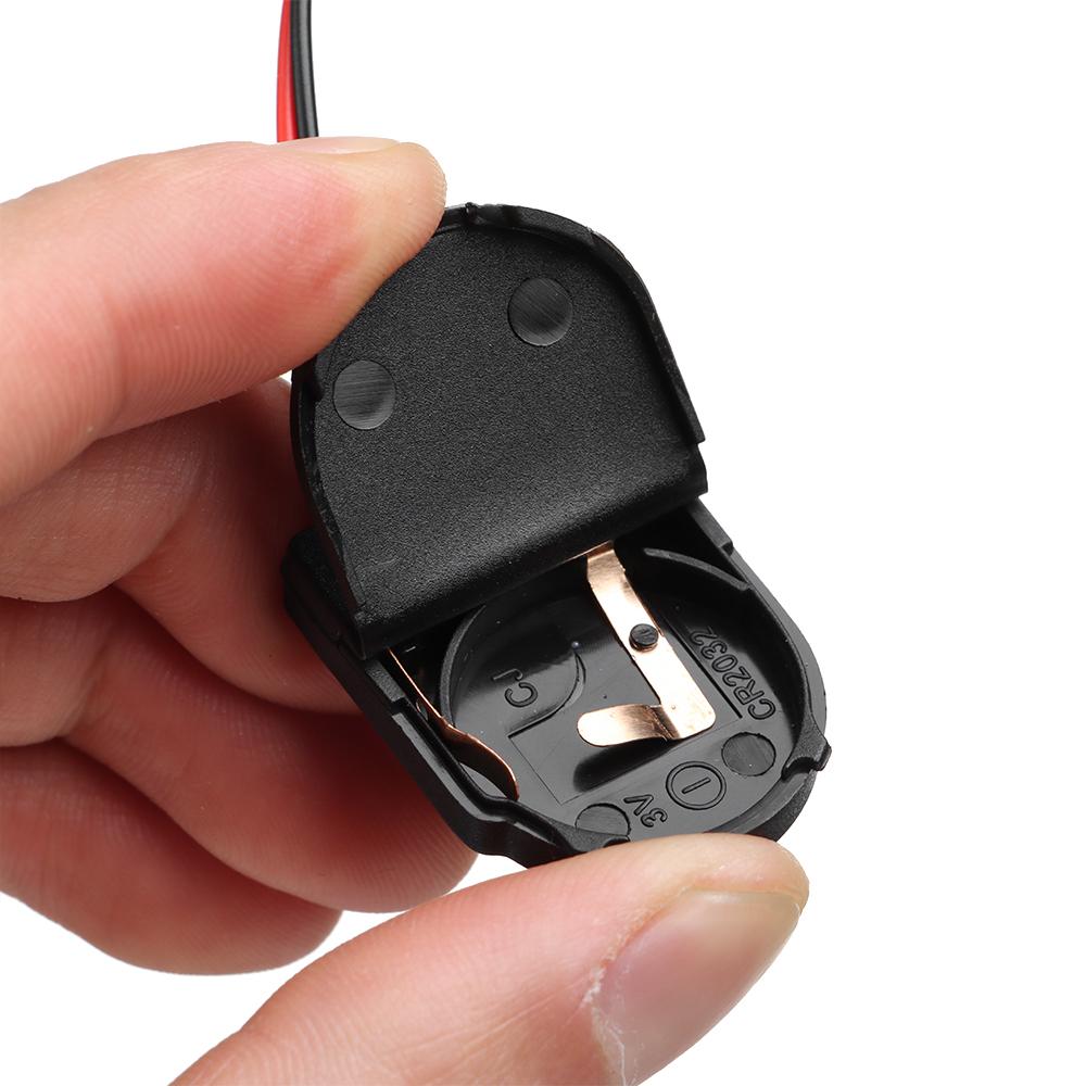 3 Colors Tool Parts 3V Battery Socket Holder Button Coin Cell Battery Storage Box CR2032 Case Cover
