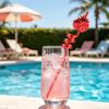 5PCS Spirals Straws Fruit Designs Silicone Drinking Tubes For Juices Smoothie Birthday Party Supplies