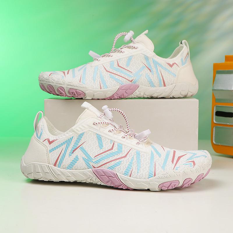 New quick-drying wading shoes outdoor hiking shoes couple retracement shoes sports five-finger fitness swimming shoes