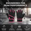 Unisex Half Finger Workout Gloves, Non-Slip Cycling & Gym Training Gloves for Weightlifting, Fitness, Exercise