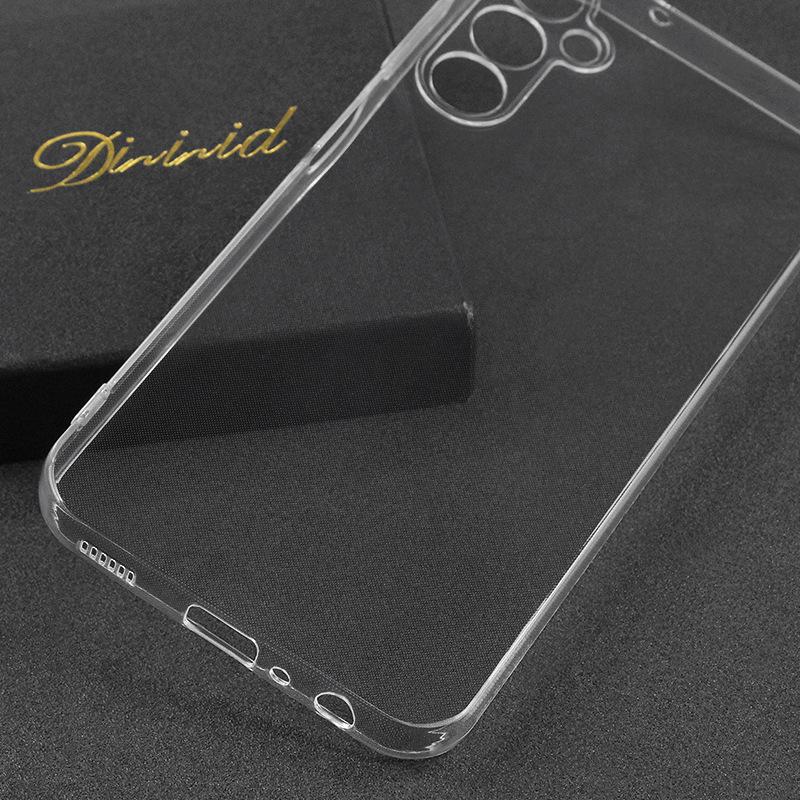 For Samsung Galaxy F34 5G/M34 5G Anti-Scratch Phone Case Shell Precise Cutouts TPU Clear Cell Phone Cover
