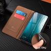 Crocodile Pattern Genuine Leather Flip Case for Realme 15 Pro 15T 15X Lite Business Retro Book Style Wallet Cover