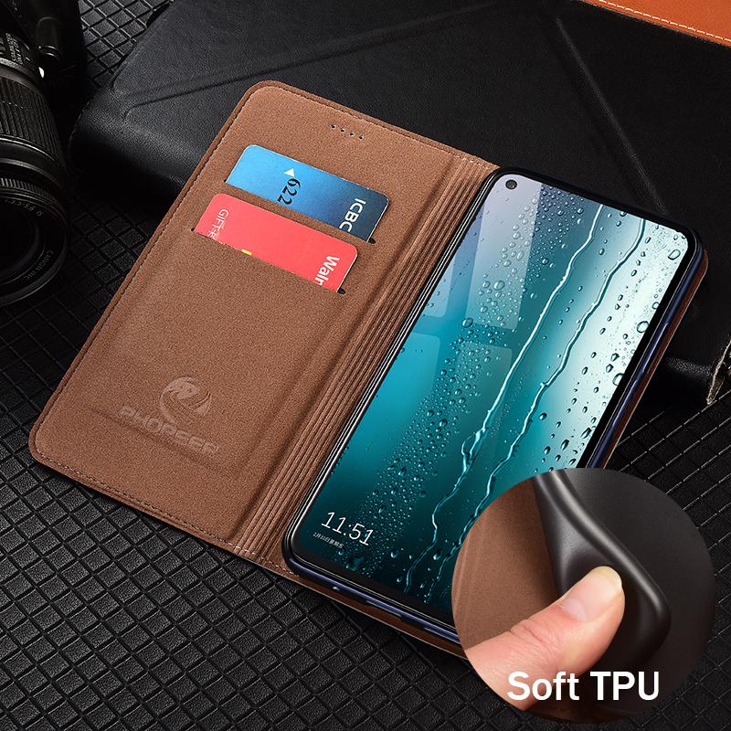 Crocodile Pattern Genuine Leather Flip Case for Realme 15 Pro 15T 15X Lite Business Retro Book Style Wallet Cover