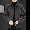Herren Lammwolljacke: 2025 Verdickte Warme Winteroberbekleidung