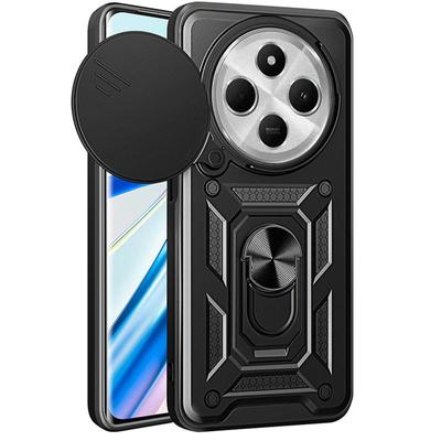 Phone Case for Xiaomi Poco C75 with Sliding Camera Cover Shockproof Bumper Protection