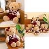 Cute Teddy Bear Plush Toy For Couple Creative Sweater Design Birthday Gift For Girls Pp Cotton Filling Short Plush 45cm