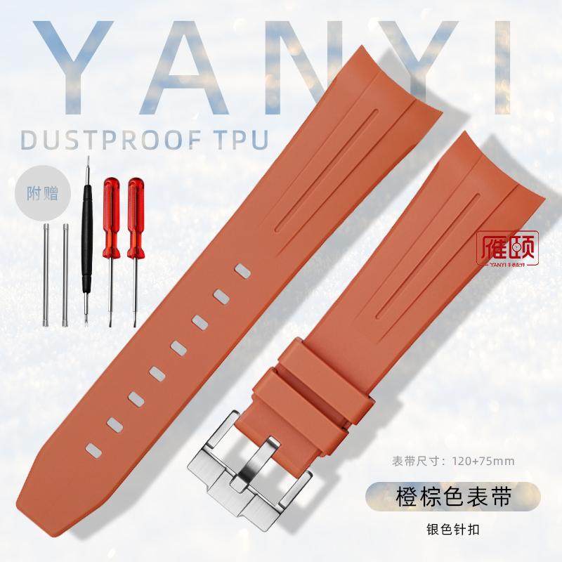 Gummiarmband für Blancpain X Swatch Five Oceans Gummi-Taucharmband, wasserdicht, 22 mm, Herrenuhrenarmband mit Schraubwerkzeug