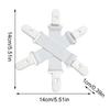 Bed Sheets Clips Compact Anti-Twist Wad-Free Bed Sheets Holder for Home Bedroom Living Room Apartment Dorm Dormitory Hotel