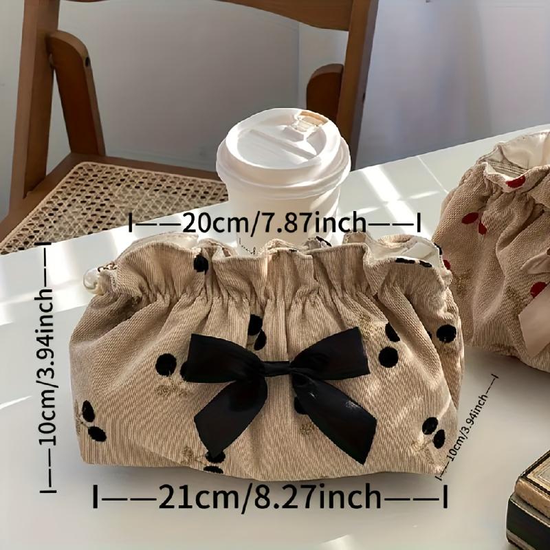 Large-capacity travel tote bag - Multi-compartment portable cosmetic organizer, stylish design, suitable for daily use and travel.