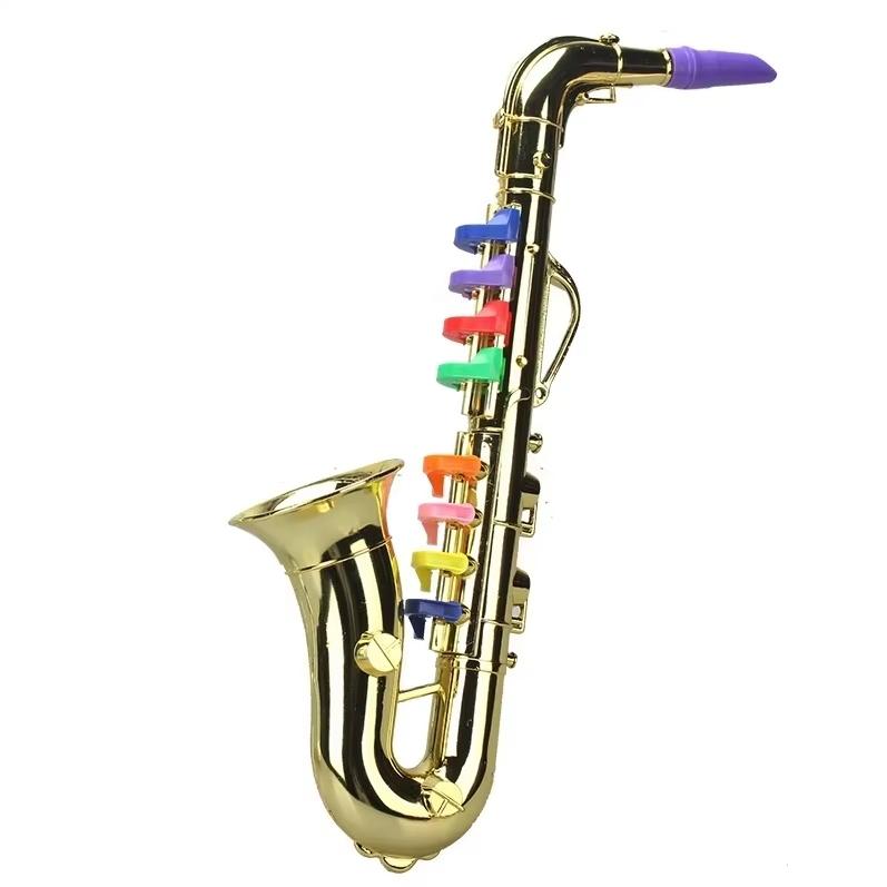 Classical Clarinet Trumpet Saxophone Imitation Musical Instrument Toys Boys Girl Early Education Learning Tool For Kids Children