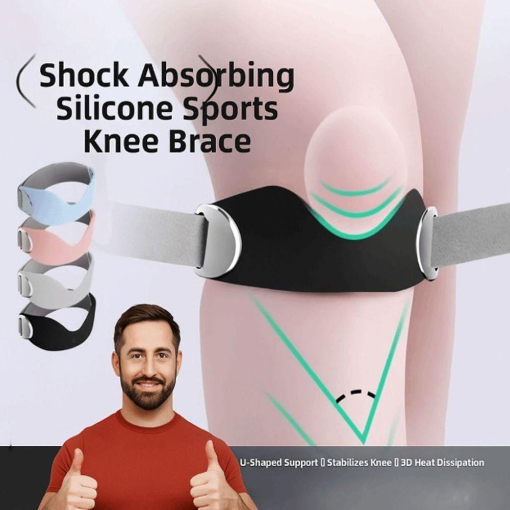 Fixed Protection Patella Tendon Knee Straps Knee Pain Relief Support Brace  Running Hiking