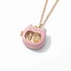 Animal Series Pattern Snap-on Necklace Dog Design DIY Jewelry DIY Glass Necklace  Gift Giving