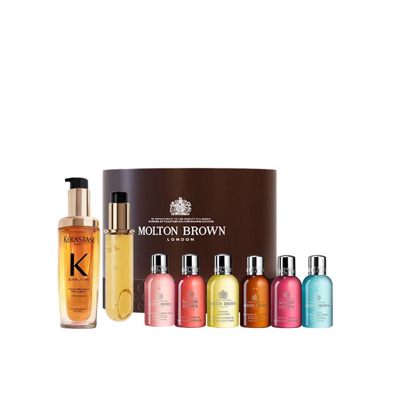 Kérastase Elixir Ultime Hair Oil Duo with Shower Gel Gift Set
