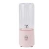 Portable Blender 500ml Mini Personal Juicer Blender for Smoothies Shakes USB Rechargeable with 6 Leaf Blade for Sports