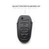 Genuine Leather Key Cover for Peugeot 308, 508, 408, 3008, 4008, 208 & Citroen Sega