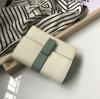 Women's Leather Wallet All Cowhide Short Three-fold New Large Capacity Zipper Zero Wallet Fashion Dyeing Small Handbag