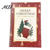 Christmas Surprise Gift Card Book, 10-Page Holiday Holder with Write-On Creative Organizer Notes, Festive Paper Booklet for Xmas Exchange, Stocking
