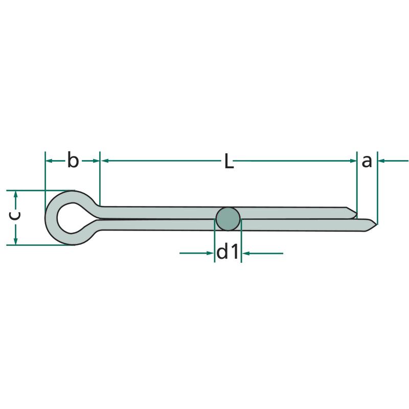 Zawleczka 20Mm 2Mm 4990194