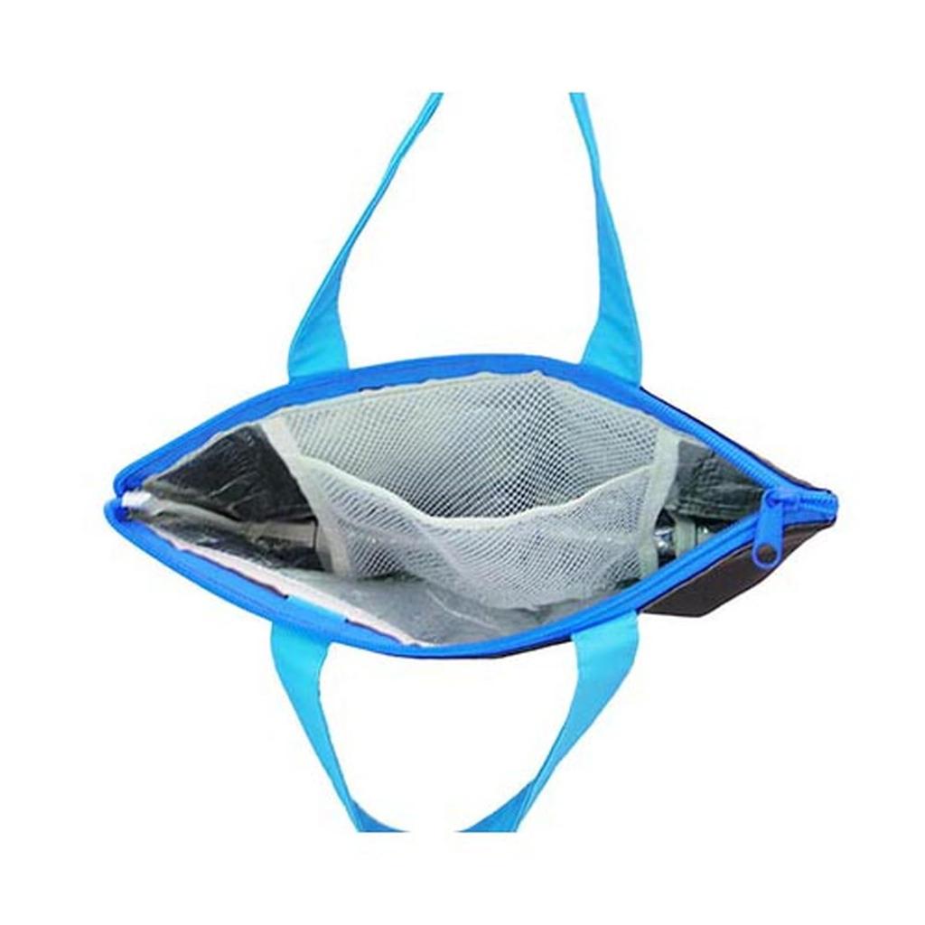 Nakajima Corporation Snoopy Saxe Blue JC Cool and Warm Mini Tote GY H20 X W30 X D10cm 199614-24