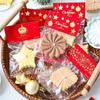 Chocolate Sandwich Cookies Flowers Cookie Cutter 3D Biscuit Mould Pressable Fondant Stamp New Year Cake Decor Baking Supplies