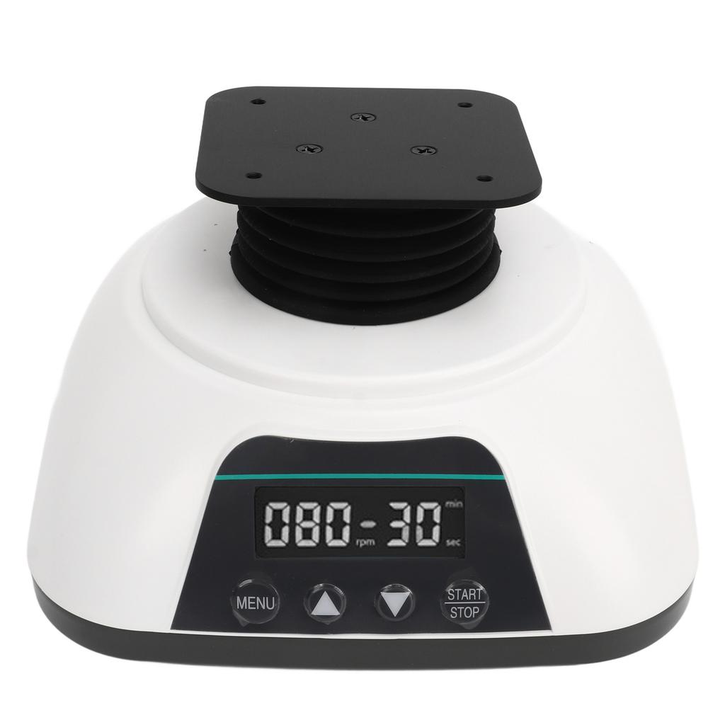 Orbital Shaker Digital Display 10 degrees  Tilting 20‑80RPM Adjustable 10s‑99min Timing 0.8kg Capacity Shaker Table US