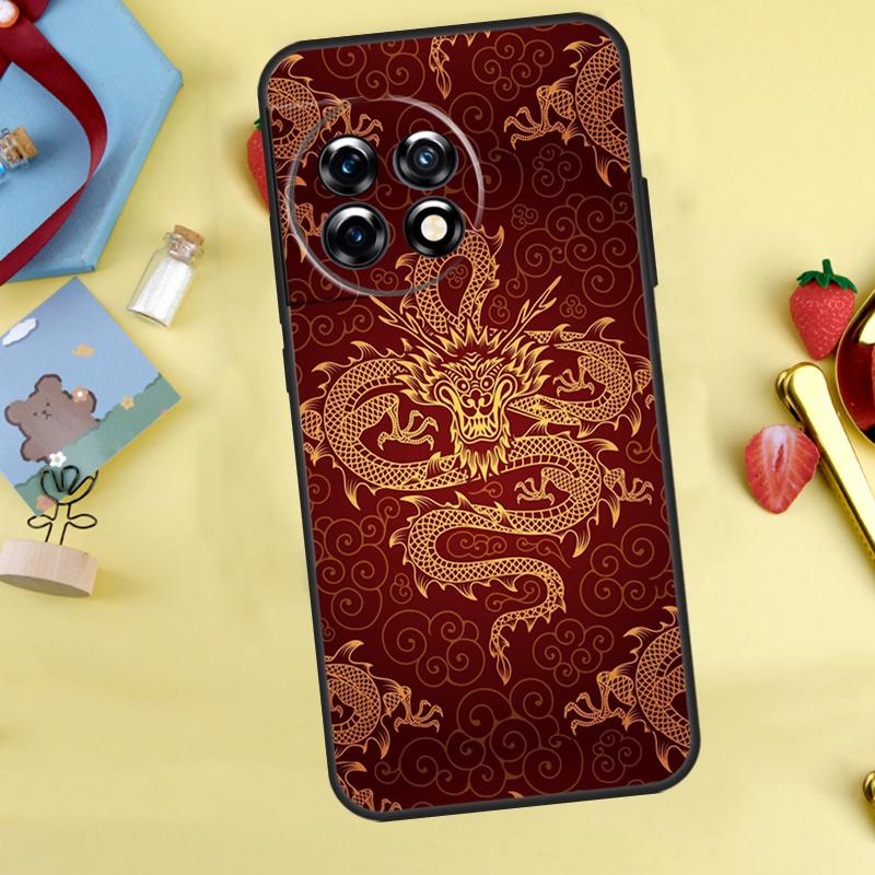 DRAGON TATTOO JAPANESE Case For OnePlus 13R 12R 13T 15 13 12 11 10 9 10R 10T 8T Nord 5 CE 4 2 3 Lite N20 N30 Cover
