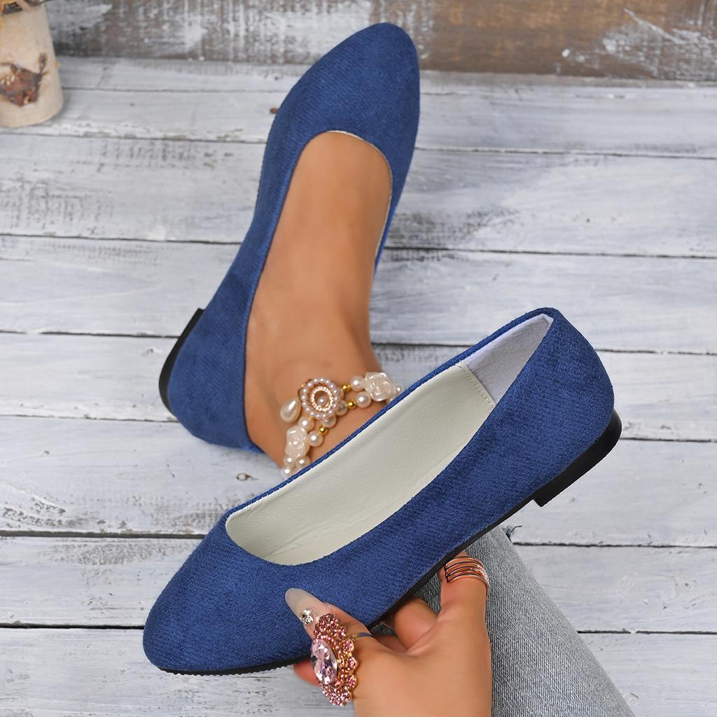 Fashion Women Flats 2025 New Elegant Loafers Ladies Causal Outdoor Flat Shoes Spring Autumn Shallow Fashion Ballet Simple Sneakers Women