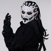 JAUPTO Punk Witcher Mask Halloween Costume Prop Face Mask for Parties Quality Assurance Cosplay Accessory