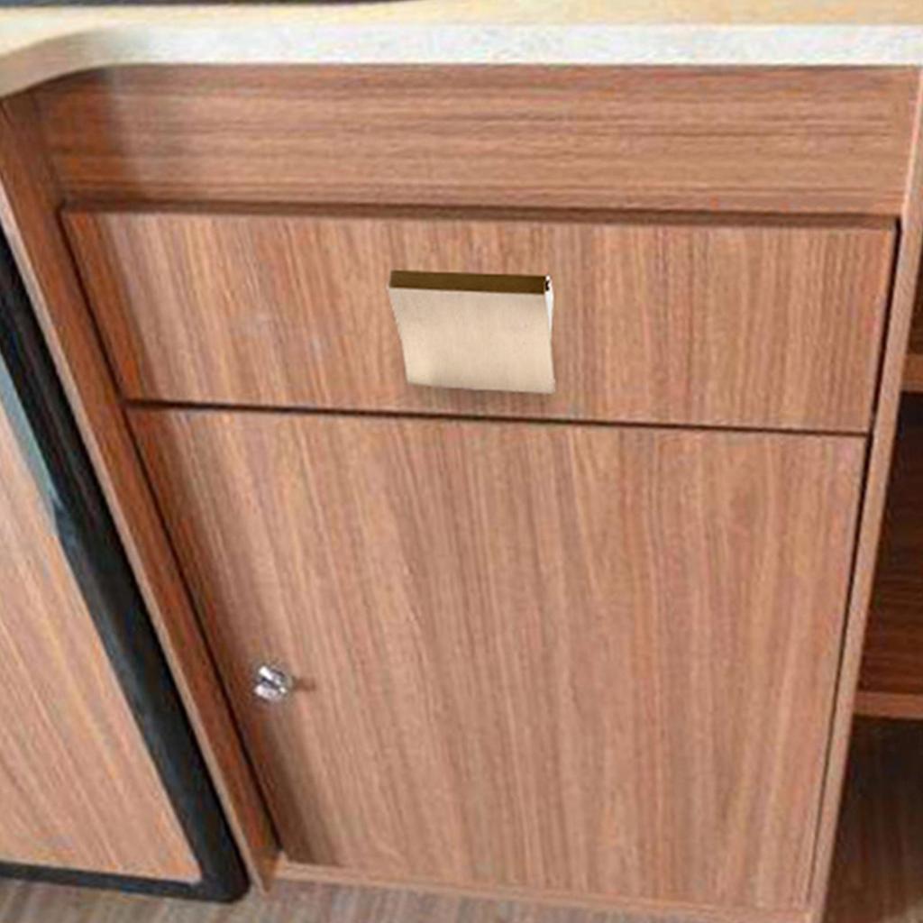 Push Button Cabinet Latch Keyless Cupboard Lock Furniture Cabinet Door Lock Kitchen Drawer Catch For Yacht Marine RV Living Room