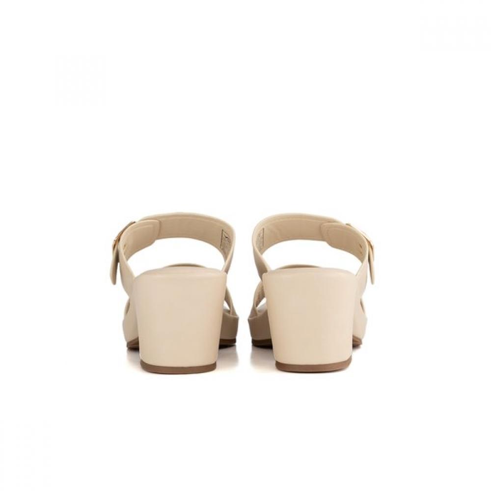 Vainer Women Comfort Mule Slipper Ivory Tf26004ic