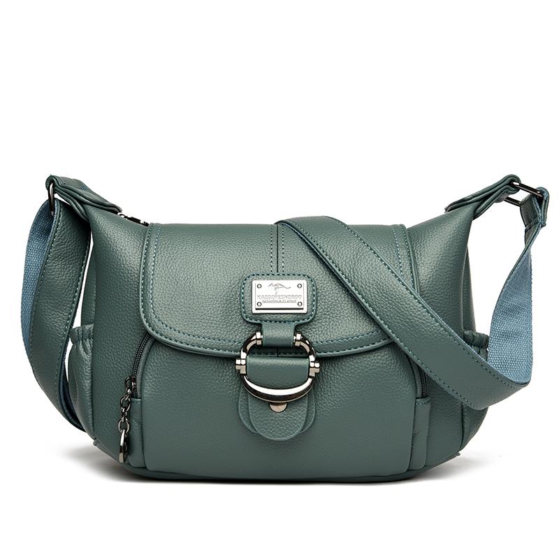 Новые однотонные роскошные кошельки и сумки из искусственной кожи — фото 9