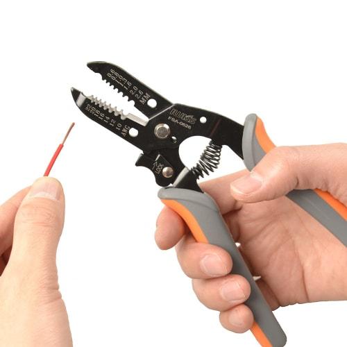 IWISS Wire Stripper for Solid and Stranded Wires (For Thick Wires (0.6-2.6mm Core Diameter))