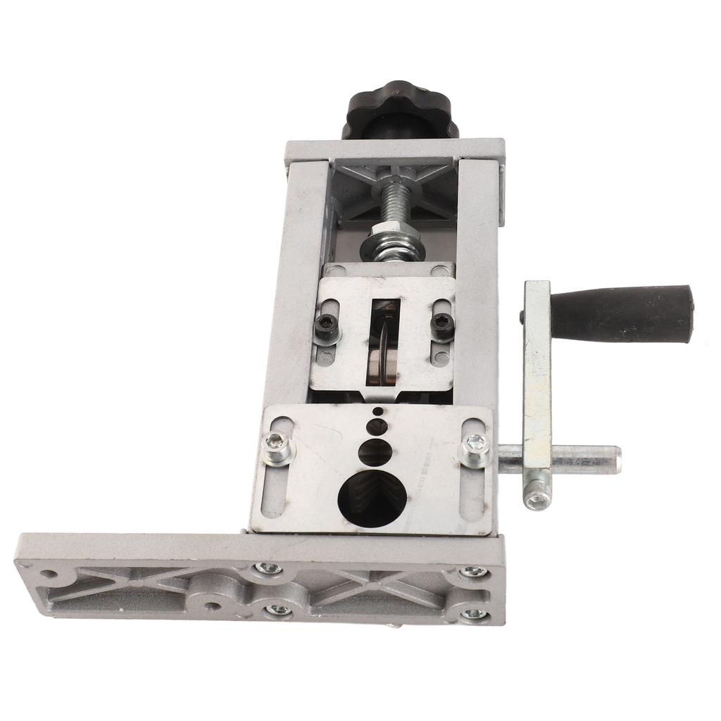 Mașină de dezizolat manuală cu găurită, cu cadru din aluminiu și manivelă