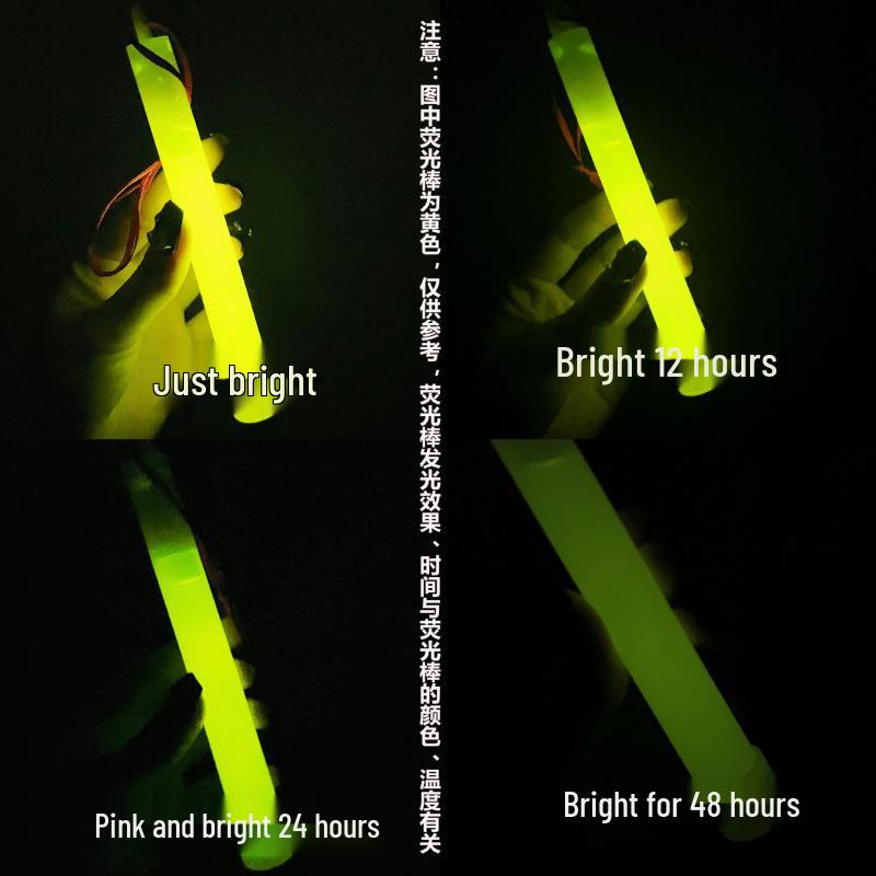 12-Inch Large Chemiluminescent Wilderness Survival Glow Stick for Outdoor Emergency Use