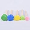 5Pcs Creative Sponge Brush Children Art DIY Painting Tools Mushroom Brush