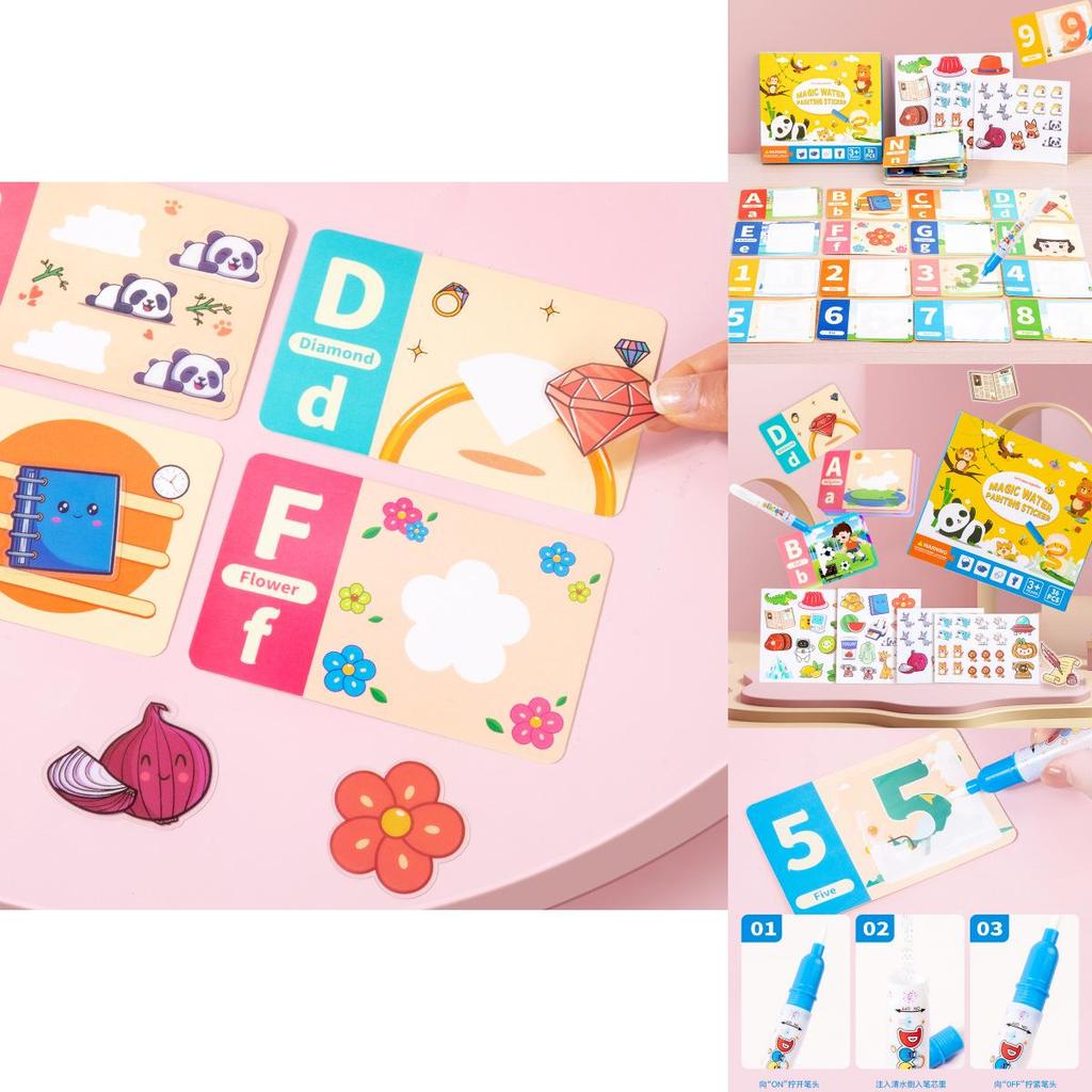 Water Painting Book For Kids With Ocean Animals Reusable Waterbased Art For Early Learning And Creativity