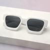Minimalist Thick Frame Square Sunglasses With Uv400 For Fashionable Women And Men