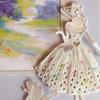 Lady Metal Cutting Dies Stencil DIY Scrapbooking Album Paper Card Template Mold Embossing Decoration
